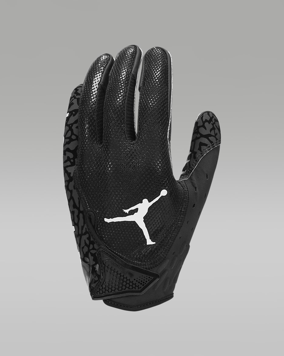 Jordan Jet 7.0 Football Gloves (1 Pair) - Black