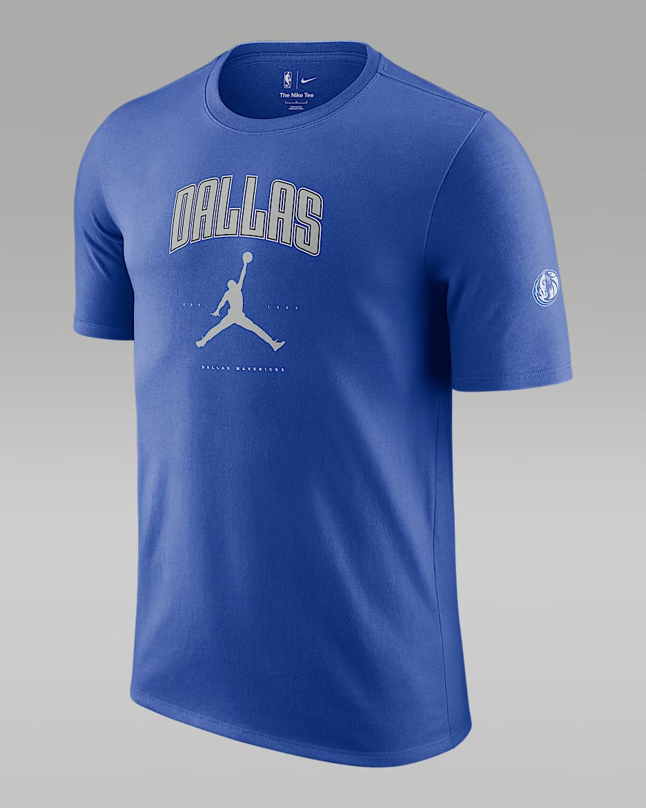 Playera Jordan de la NBA para hombre Dallas Mavericks Essential - Royal juego