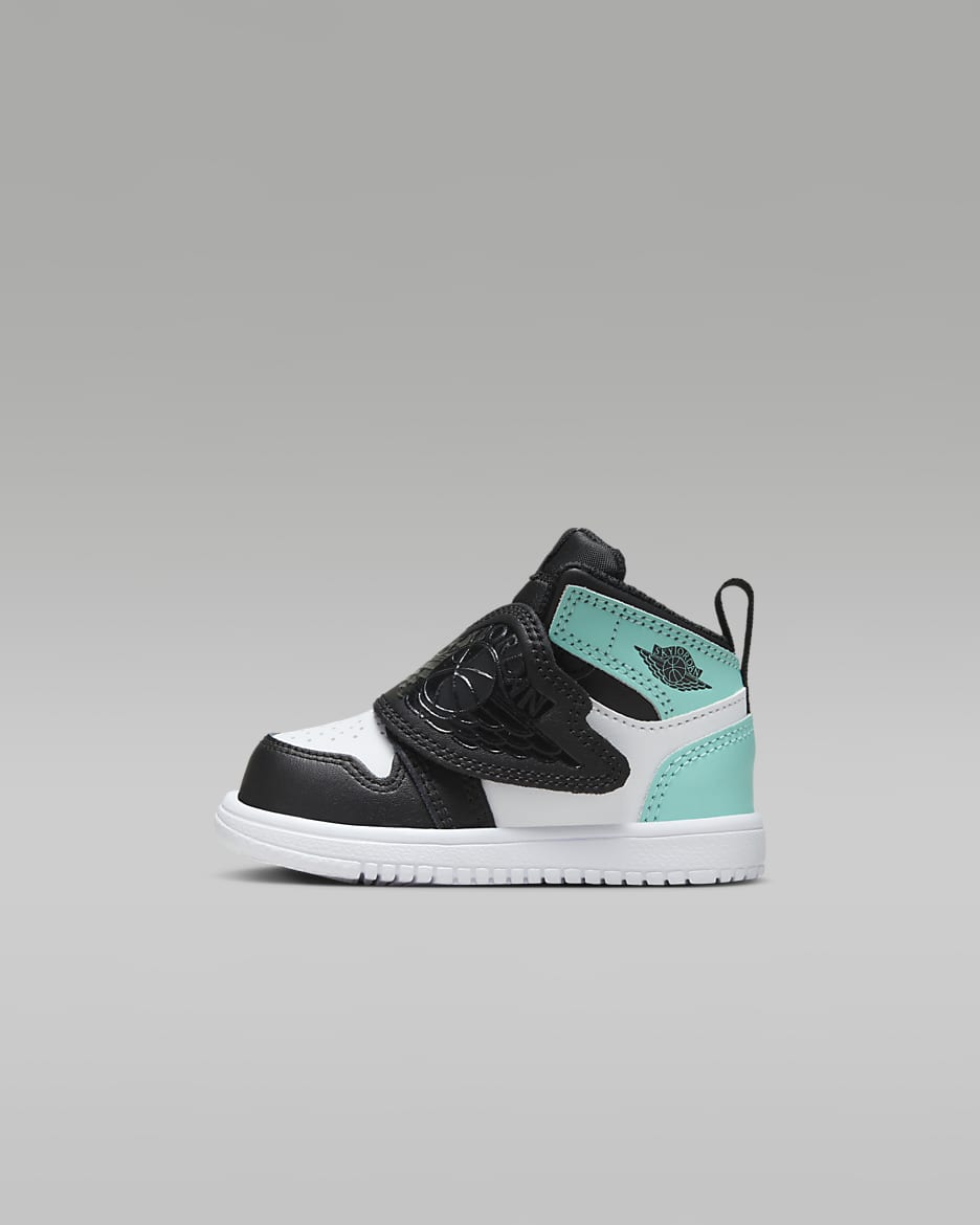 Sky Jordan 1 Zapatillas - Bebé e infantil - Negro/Tropical Twist/Blanco/Negro