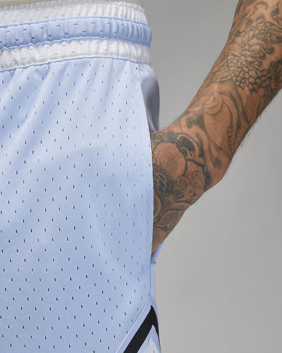 Jordan Dri-FIT Sport Diamond Shorts - Royal Tint/White/Black/Black