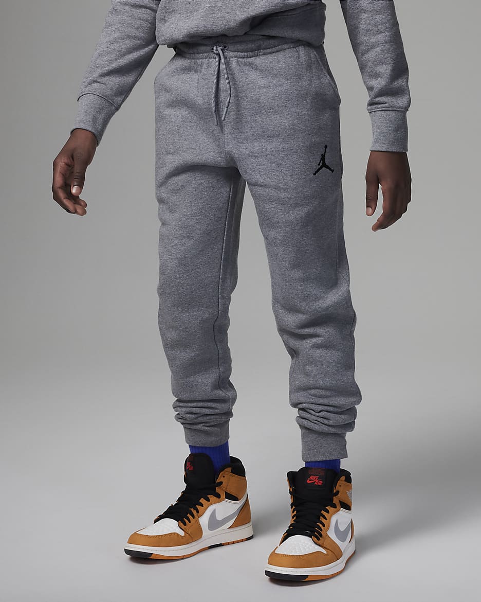 Spodnie dla dużych dzieci Jordan MJ Essentials Pants - Carbon Heather