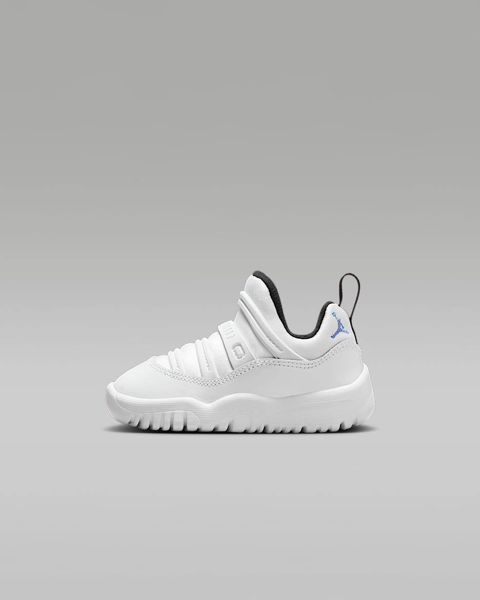 รองเท้าทารก/เด็กวัยหัดเดิน Air Jordan 11 Retro Little Flex "Legend Blue" - ขาว/ดำ/Legend Blue