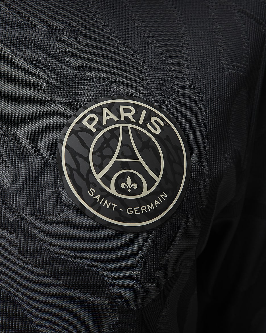 Męska koszulka piłkarska Jordan Dri-FIT ADV Paris Saint-Germain Match 2023/24 (wersja trzecia) - Anthracite/Czerń/Stone