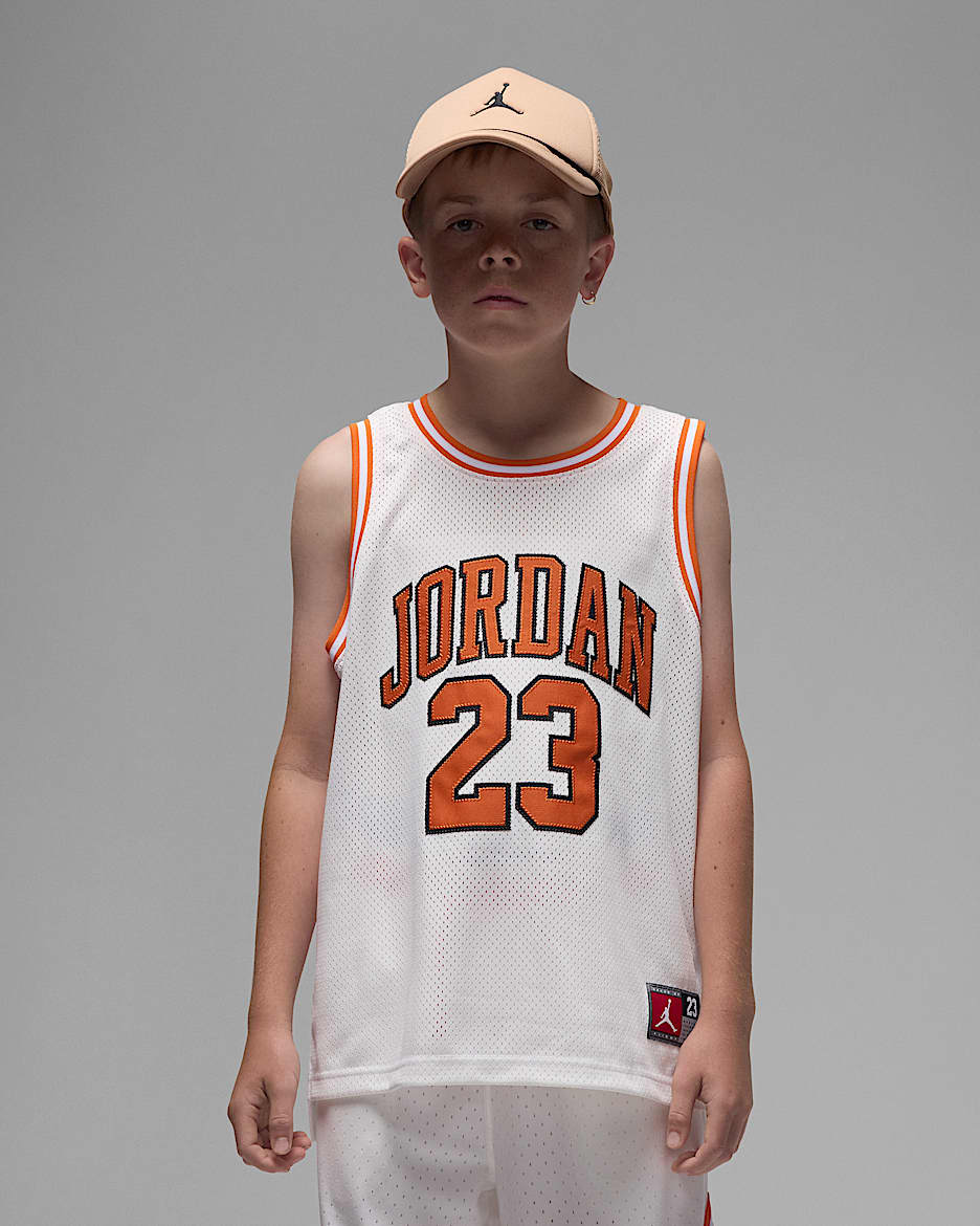 Jordan Big Kids' 23 Jersey - Sail