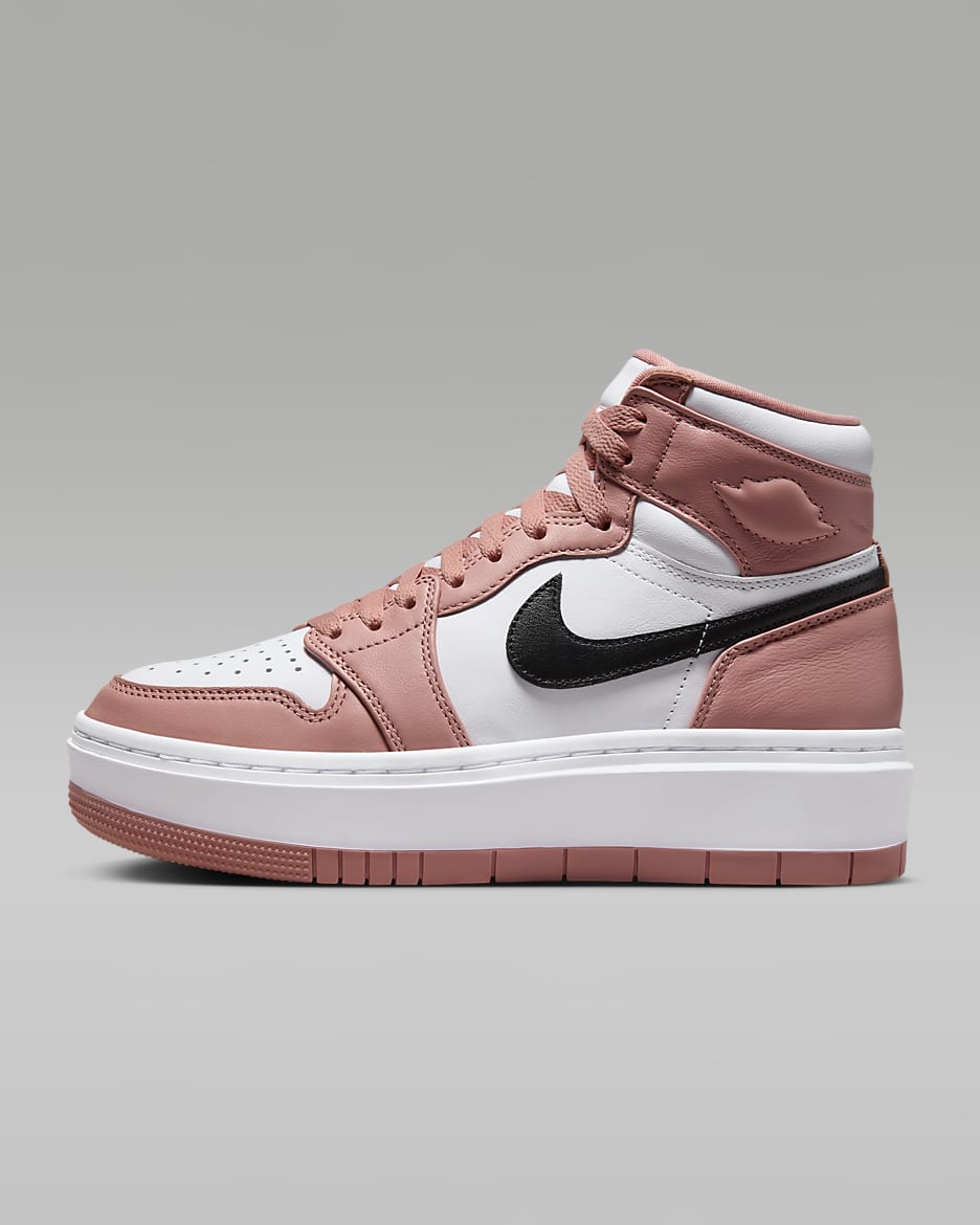 rosa tenis jordan mujer
