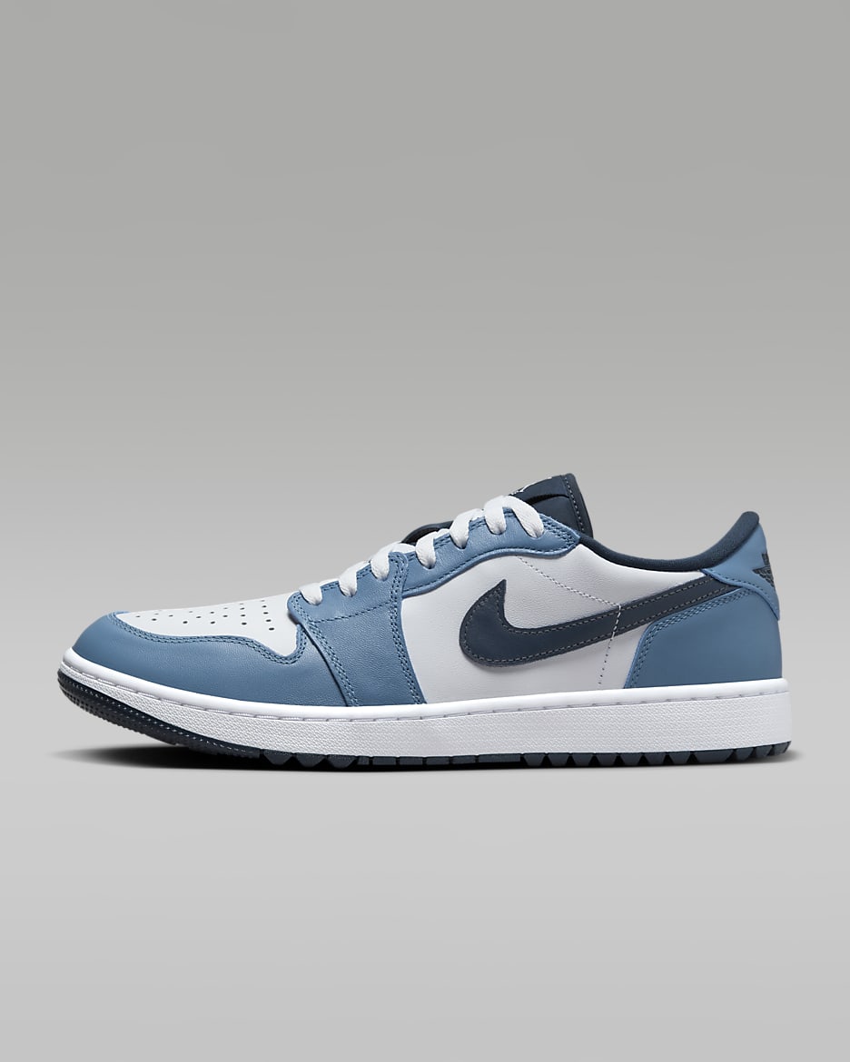 Golfové boty Air Jordan 1 Low G - Bílá/Aegean Storm/Bílá/Armory Navy