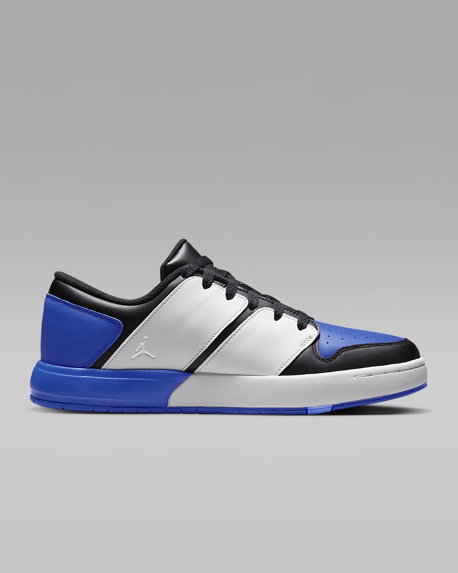 Jordan Nu Retro 1 Low Men's Shoes - Sport Royal/White/Black