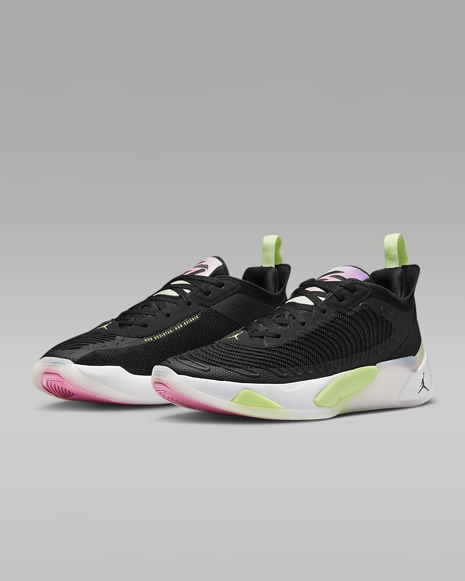 Luka 1 Basketball Shoes - Black/Lime Glow/Green Glow/Black