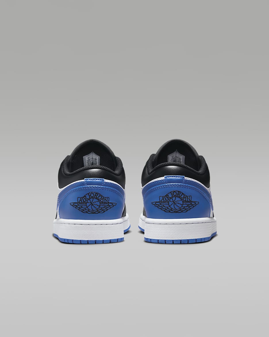 Ανδρικά παπούτσια Air Jordan 1 Low - Λευκό/Μαύρο/Λευκό/Royal Blue