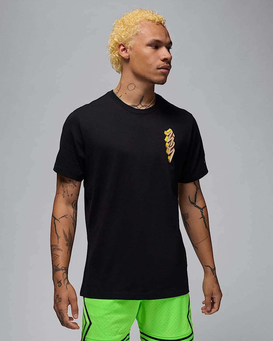 Zion Men's T-Shirt - Black/Coconut Milk