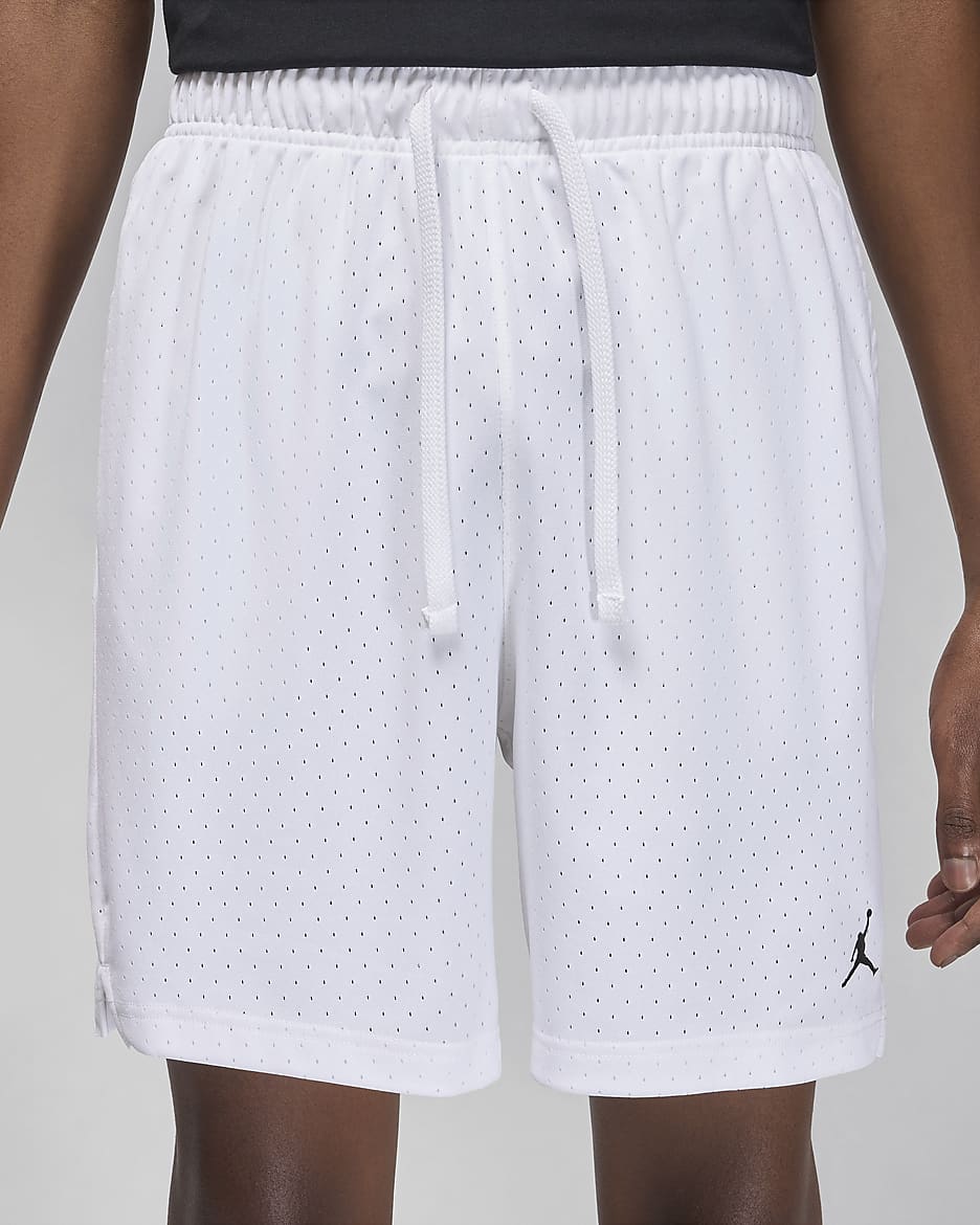 Shorts in mesh Dri-FIT Jordan Sport – Uomo - Bianco/Nero