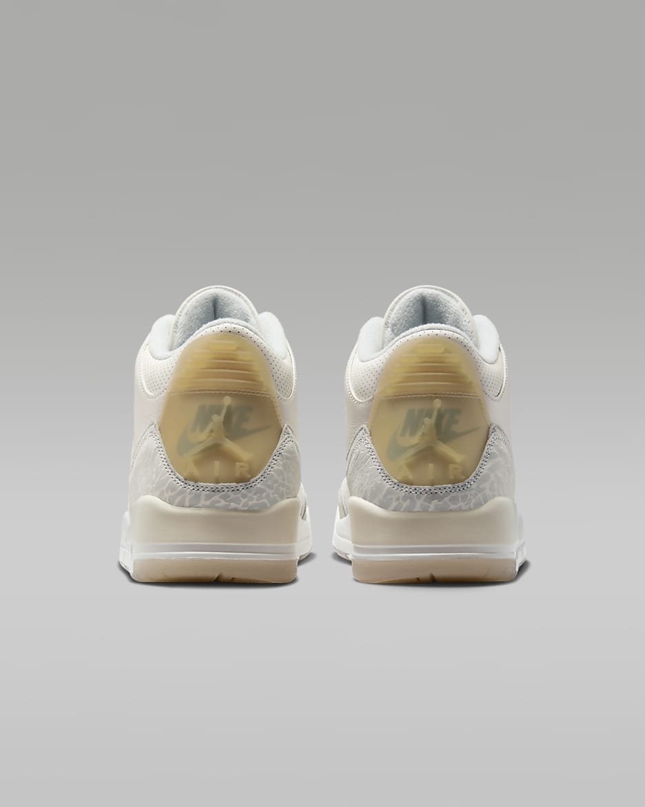 Air Jordan 3 Retro Craft 'Ivory' Men's Shoes - Ivory/Cream/Grey Mist