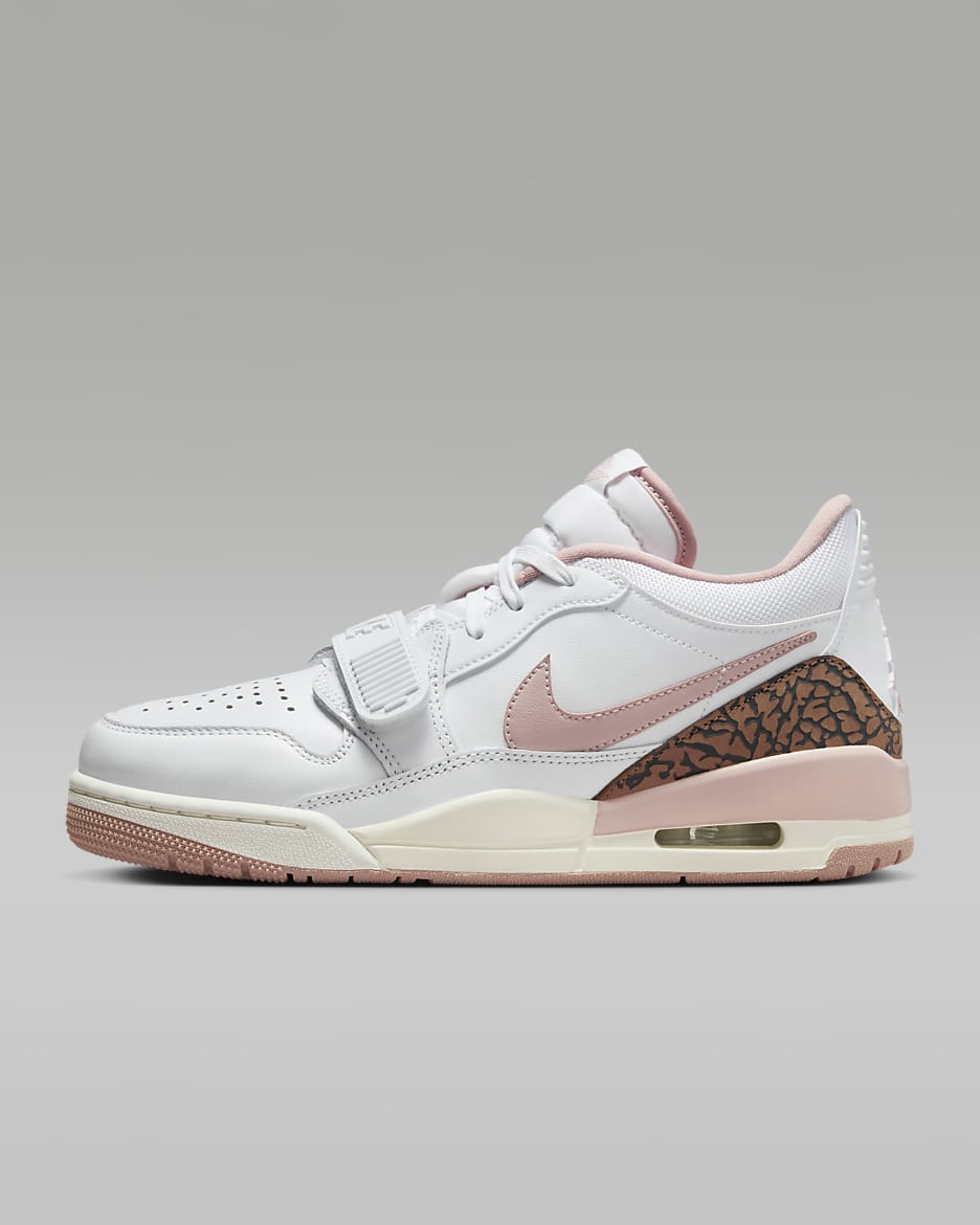 Air Jordan Legacy 312 Low Women's Shoes - White/Archaeo Brown/Sail/Pink Oxford