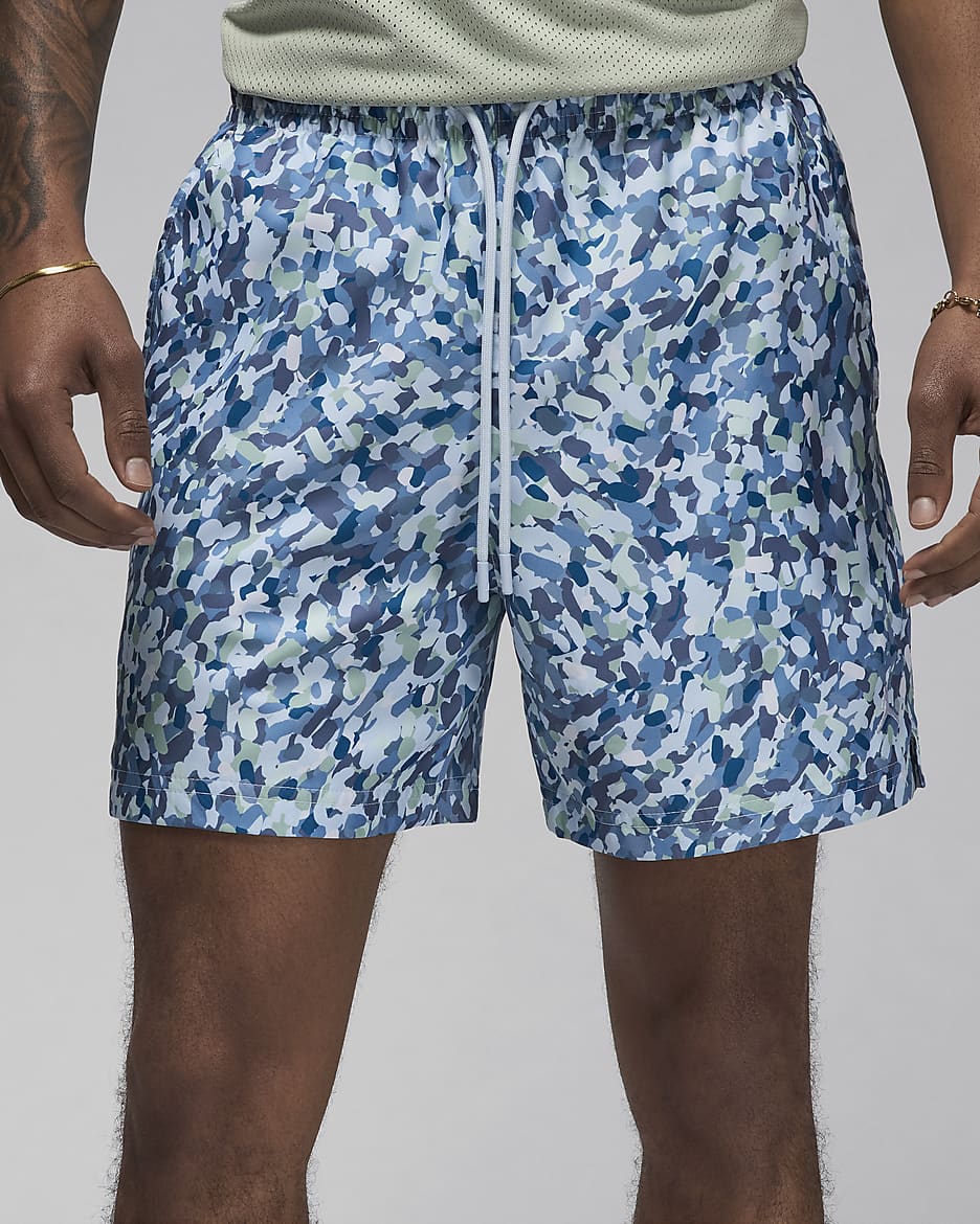 Jordan Essentials Men's Poolside Shorts - Blue Tint/White