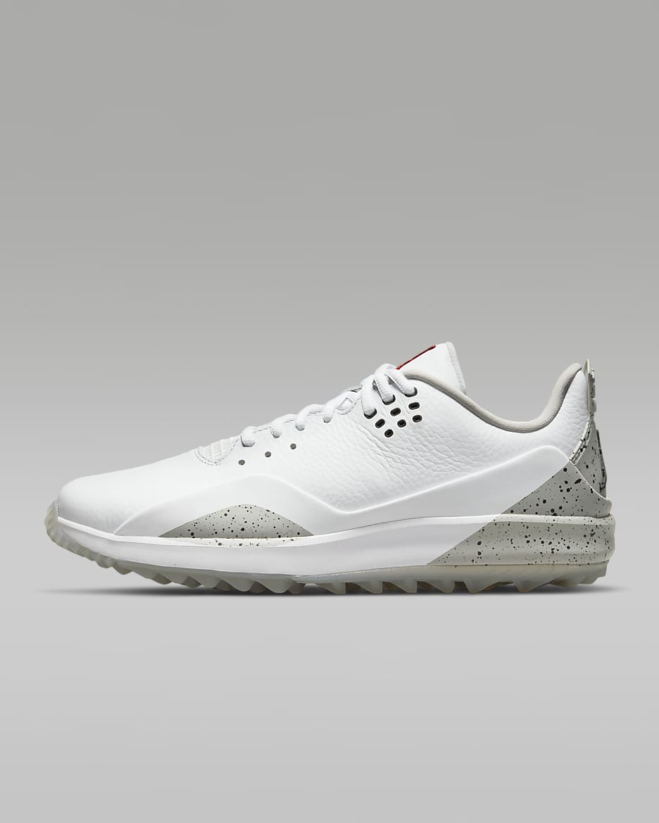 Calzado de golf para hombre Jordan ADG 3 - Blanco/Gris tecnológico/Negro/Pasión