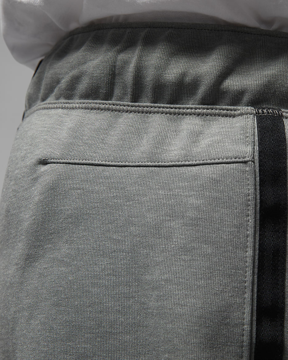 Calças de lã cardada Air Jordan Dri-FIT Sport para homem - Cinzento Heather escuro/Preto