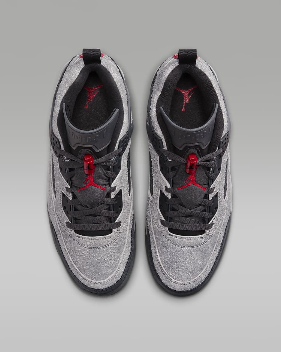 Jordan Spizike Low Men's Shoes - Anthracite/Black/Gym Red