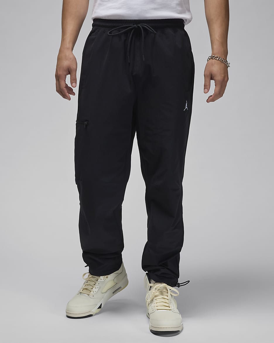 Jordan Essential Men's Woven Trousers - Black/White