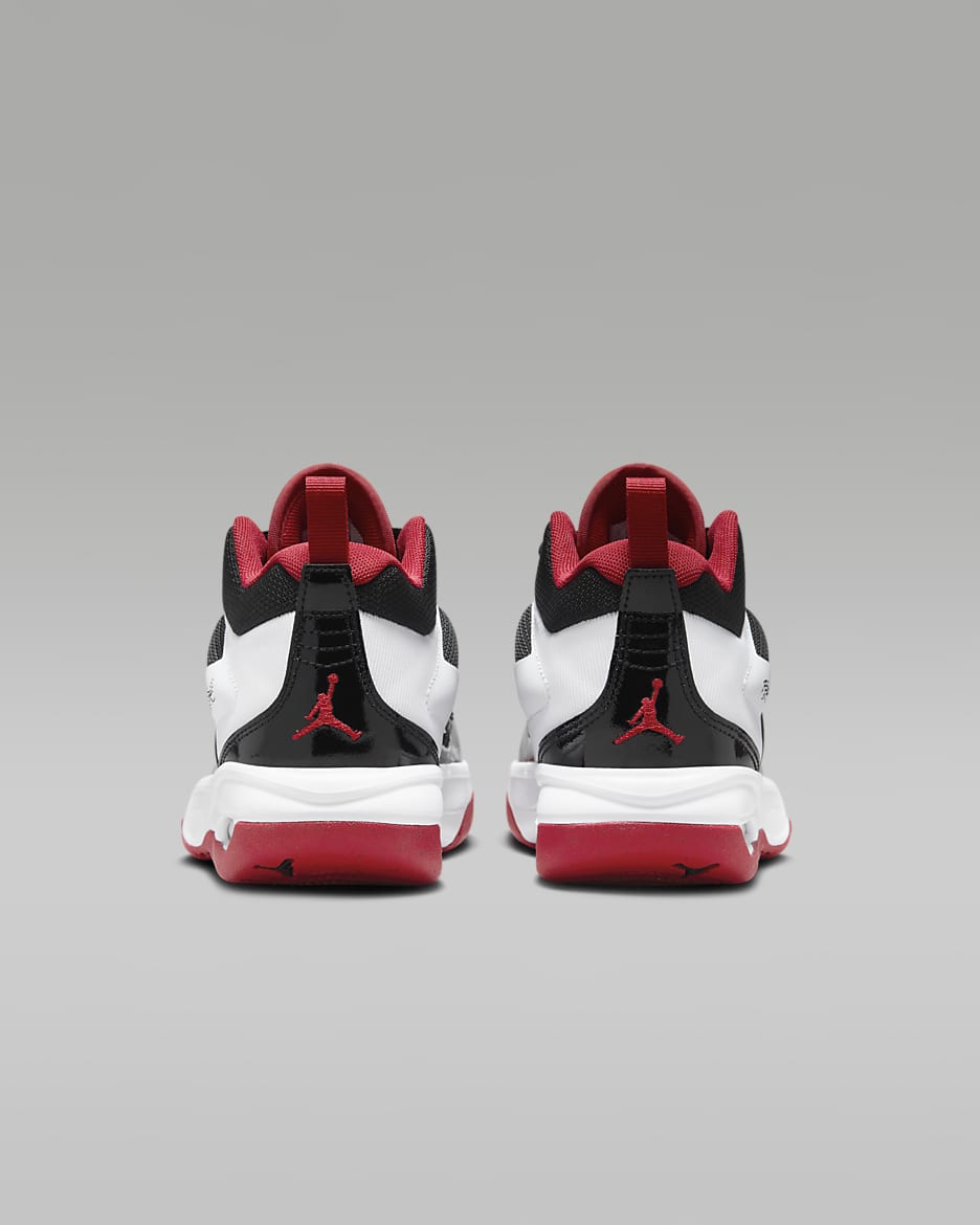 รองเท้าเด็กโต Jordan Stay Loyal 3 - ขาว/Gym Red/ดำ