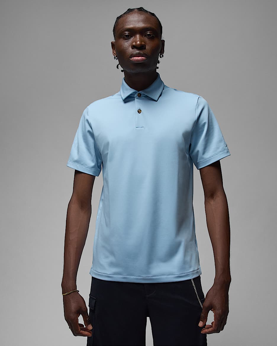 Jordan Sport Men's Golf Polo - Light Armory Blue/Light Armory Blue