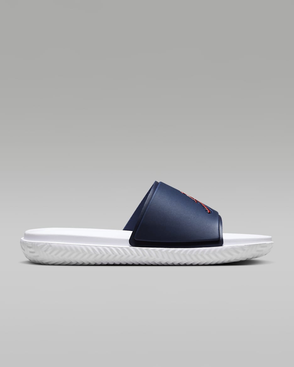 Jordan Jumpman Chanclas - Hombre - Midnight Navy/Blanco/Gym Red