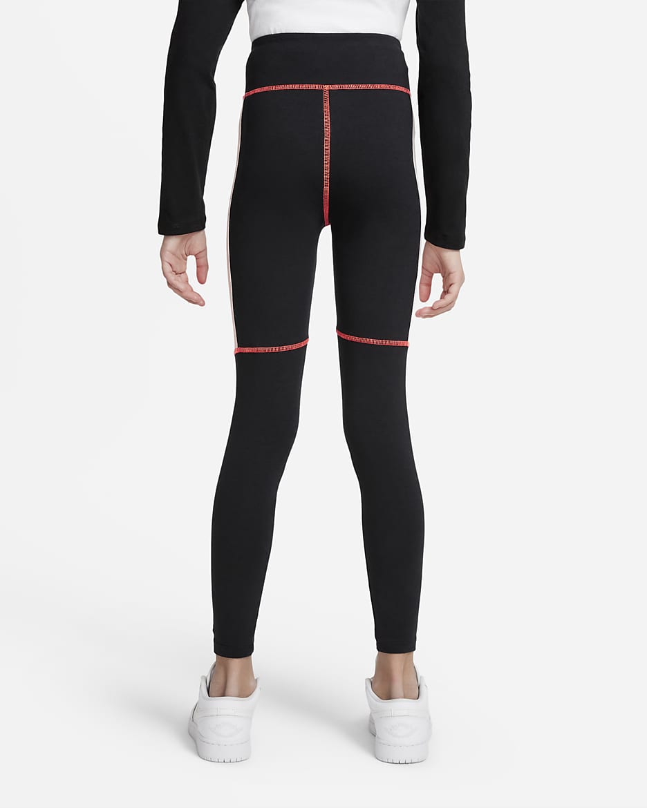 Leggings Jordan Jumpman för ungdom (tjejer) - Svart