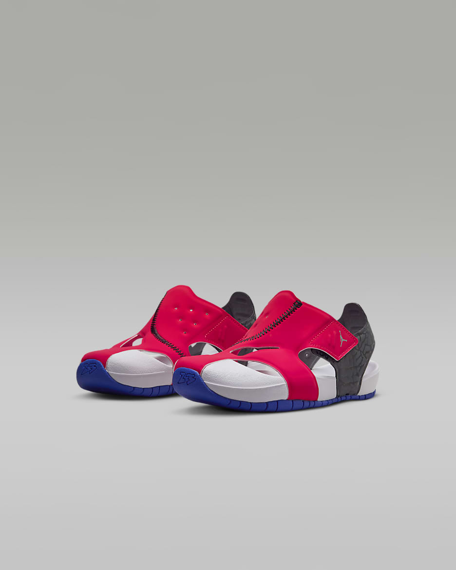 Jordan Flare Schuh für jüngere Kinder - Siren Red/Hyper Royal/Schwarz/Hyper Jade