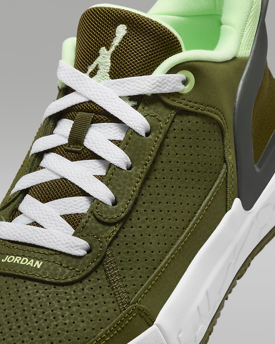 Jordan DAY1 EO Schuh (ältere Kinder) - Legion Green/Moss/Cactus Flower/Vapor Green