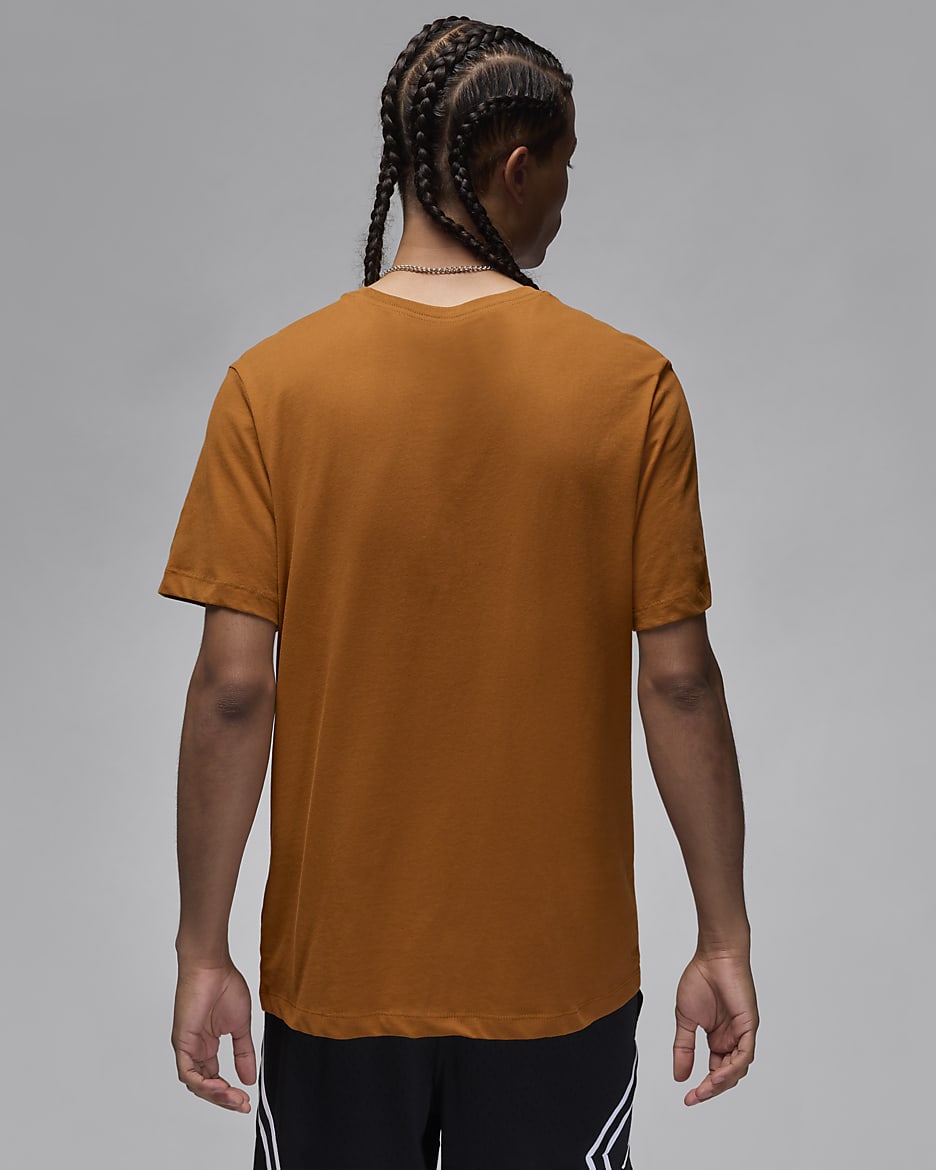 T-shirt Jordan Jumpman - Uomo - Desert Bronze/Nero