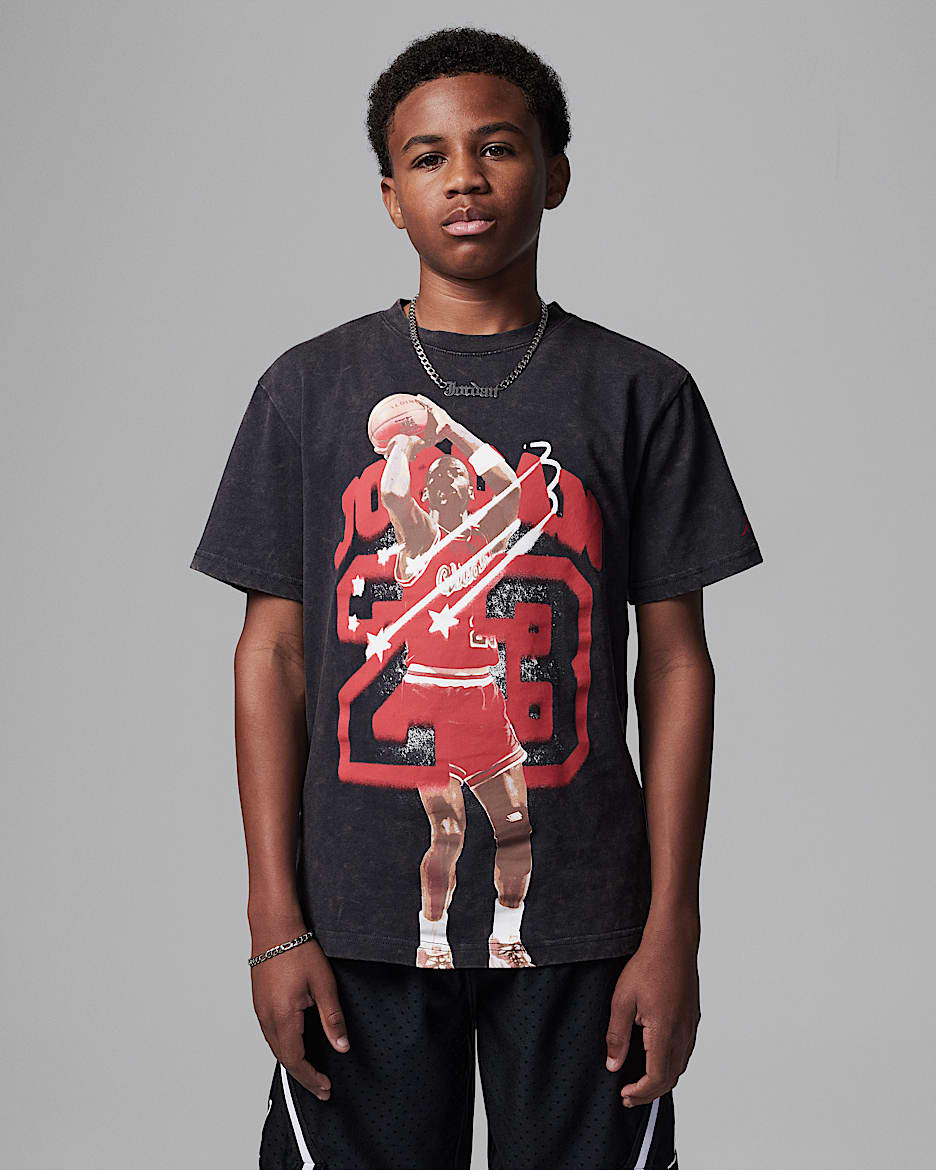 Jordan Camiseta del cuarenta aniversario - Niño/a - Off Noir