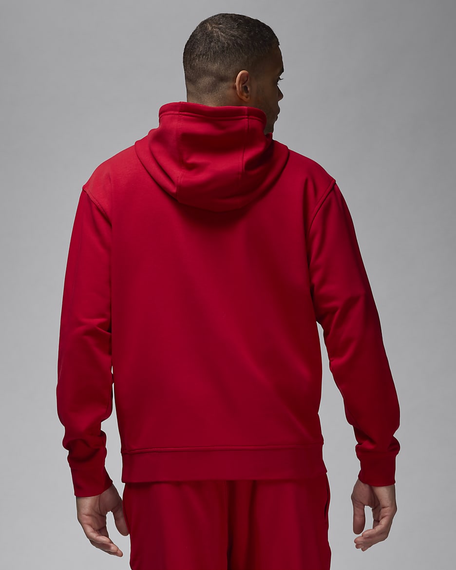 Sweat à capuche Dri-FIT Jordan Sport Crossover pour homme - Gym Red/Noir