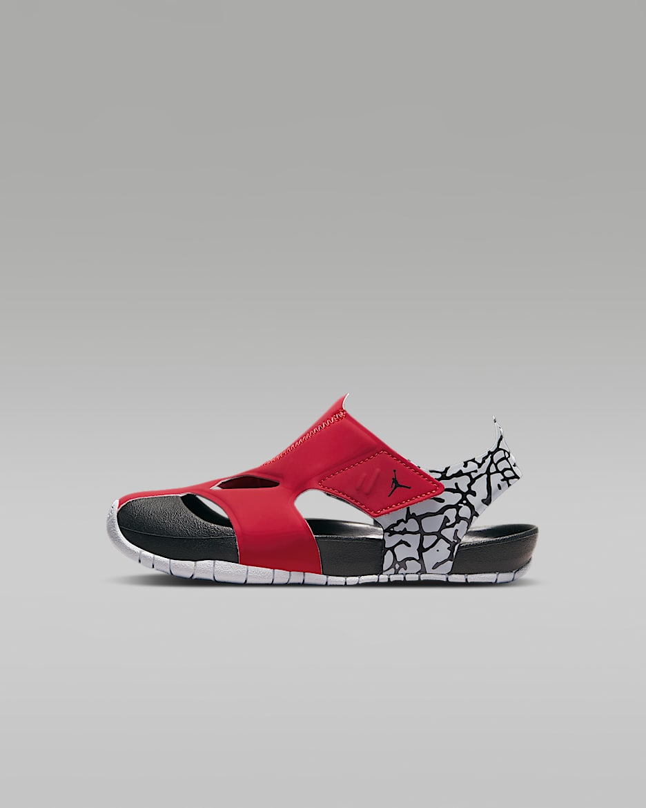 Jordan Flare Schuh für jüngere Kinder - Gym Red/Weiß/Schwarz