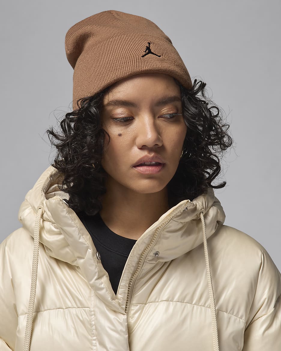 Jordan Peak Essential Beanie - Archaeo Brown/Black