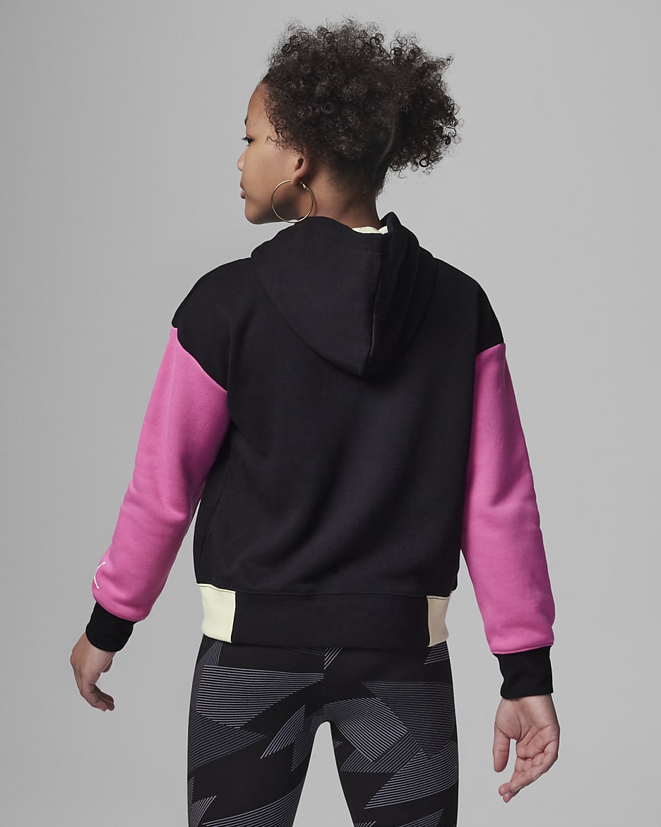 Jordan Fundamental Hoodie für ältere Kinder - Schwarz