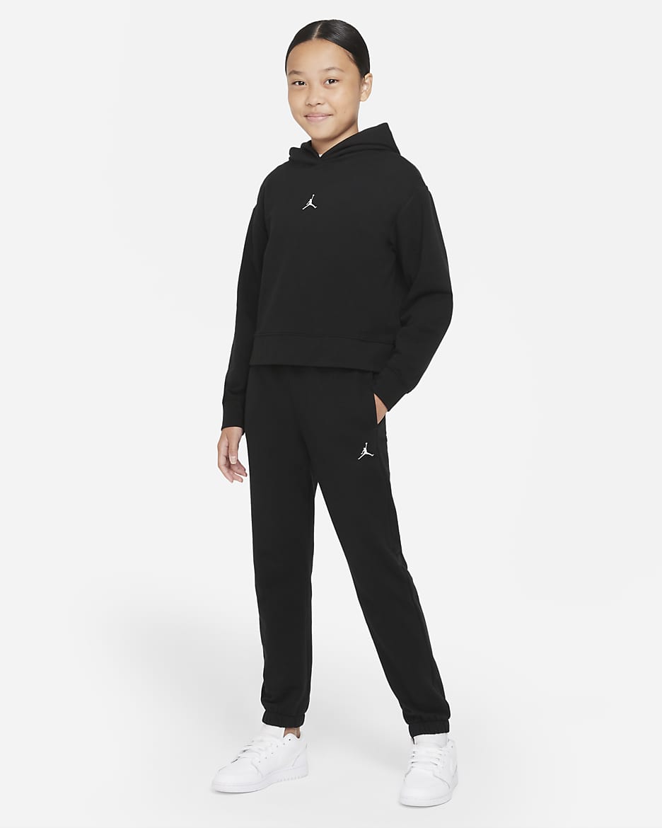 Pantalon Jordan pour Fille plus âgée - Noir