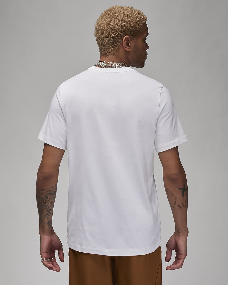T-shirt Jordan para homem - Branco