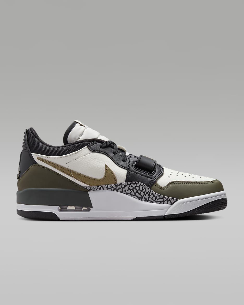 Air Jordan Legacy 312 Low Men's Shoes - Sail/Black/Wolf Grey/Medium Olive