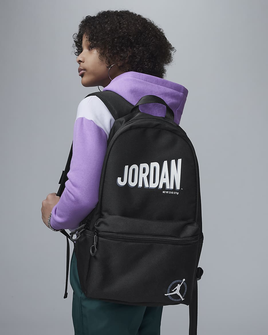 Jordan MJ MVP Flight Daypack-rygsæk - sort