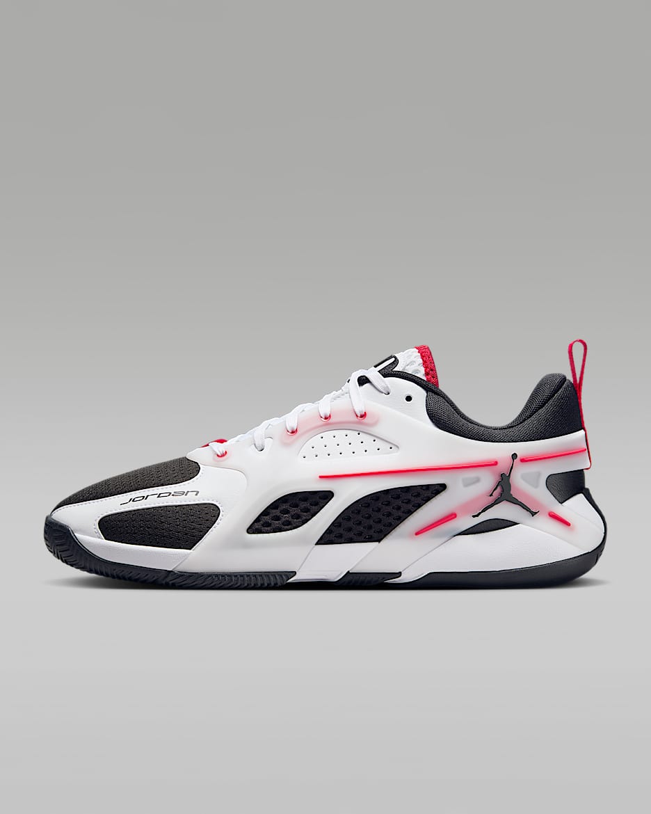 Tenis de básquetbol Jordan Heir Series "Bloodline" - Blanco/Rojo pasión/Negro