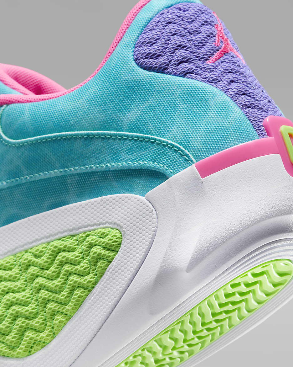 Tatum 2 PF Basketball Shoes - Hyper Jade/White/Hyper Pink/Green Strike