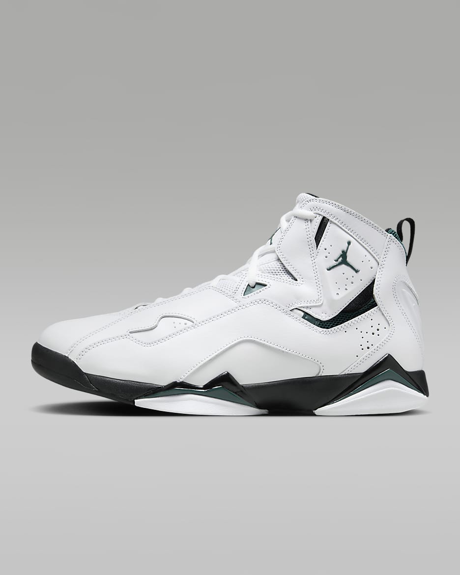 Jordan True Flight Men's Shoes - White/Oxidised Green/Black