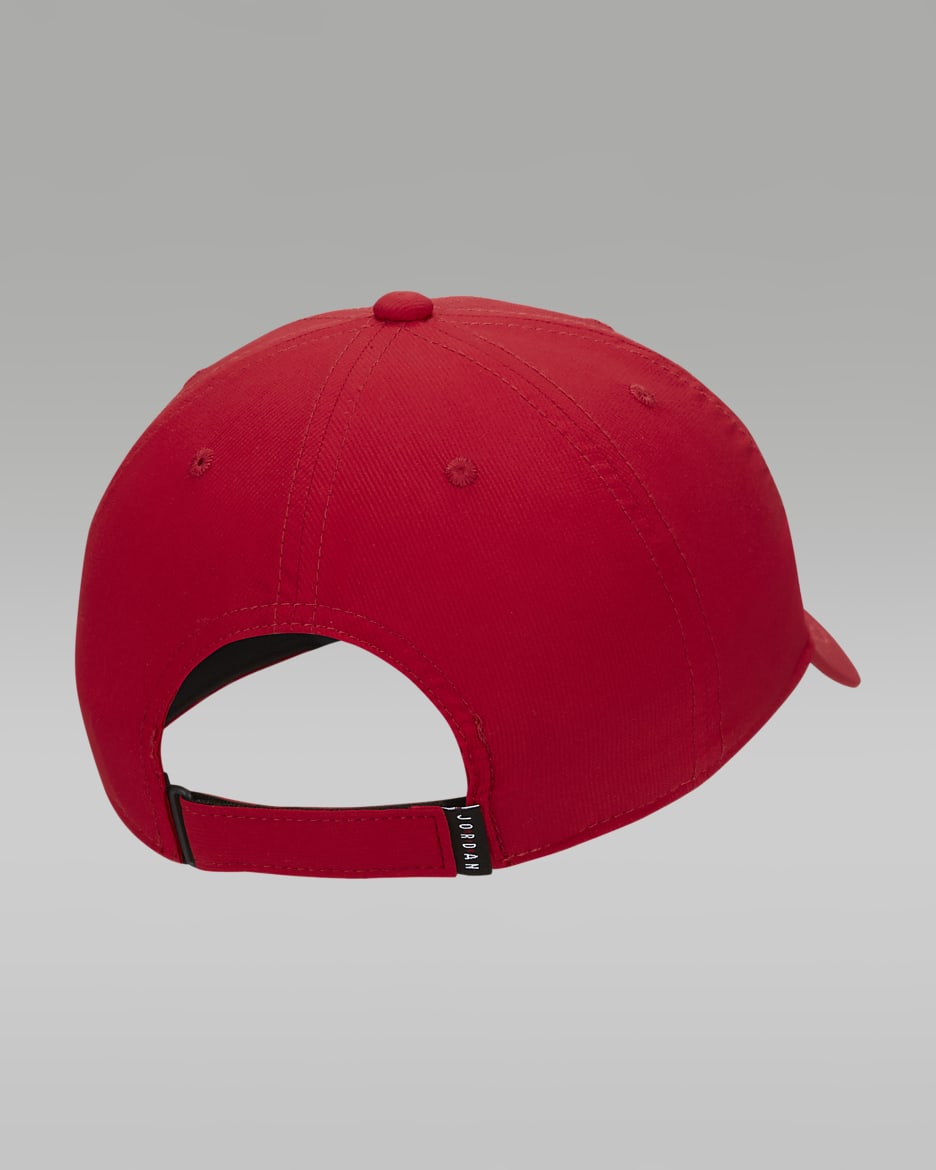 Gorra para niños talla grande Jordan Essentials Cap - Rojo gimnasio