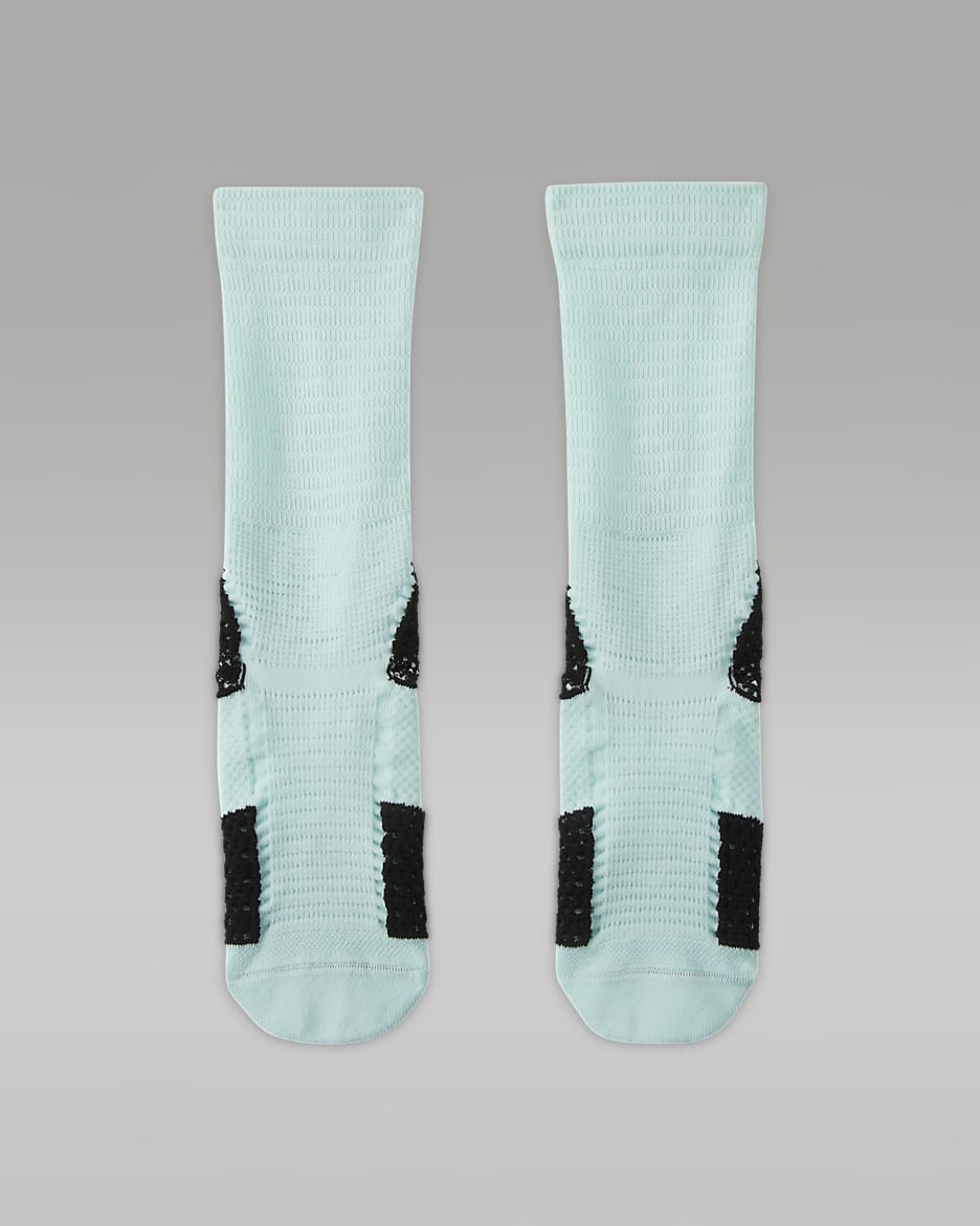 Jordan Unicorn Dri-FIT ADV 緩震中筒襪 (1 雙) - Mint Foam/黑色