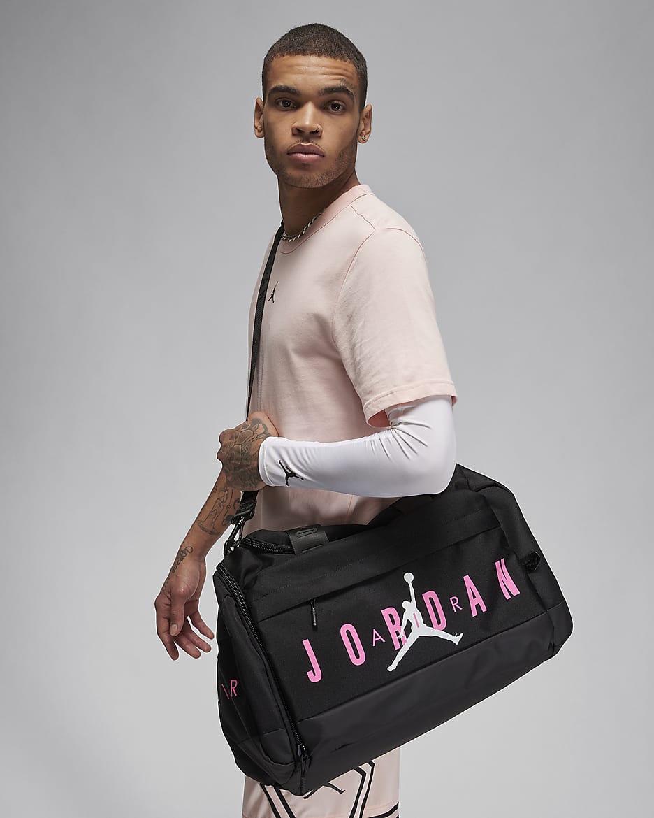 Maleta duffel (62.5 L) Jordan Velocity - Negro