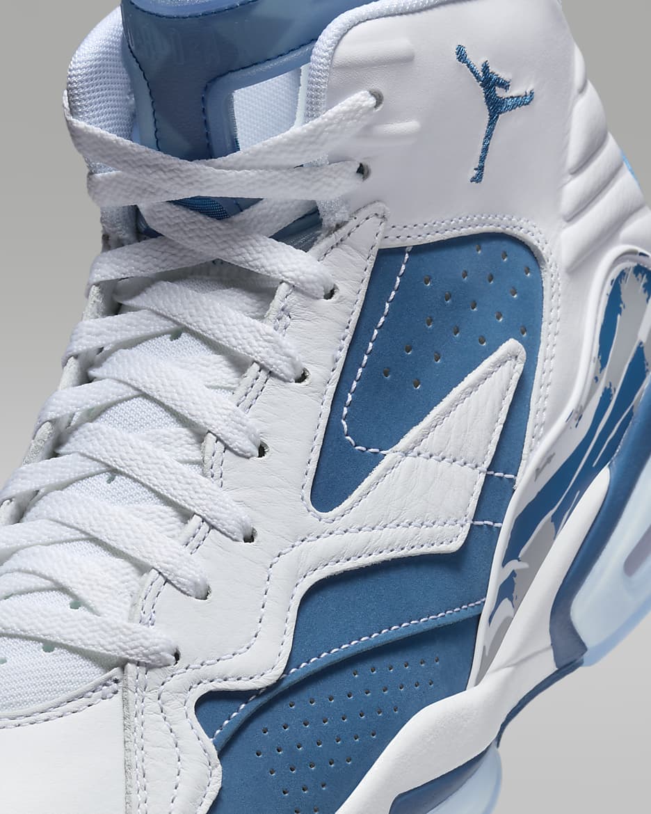 Jumpman MVP Men's Shoes - White/Neutral Grey/Industrial Blue