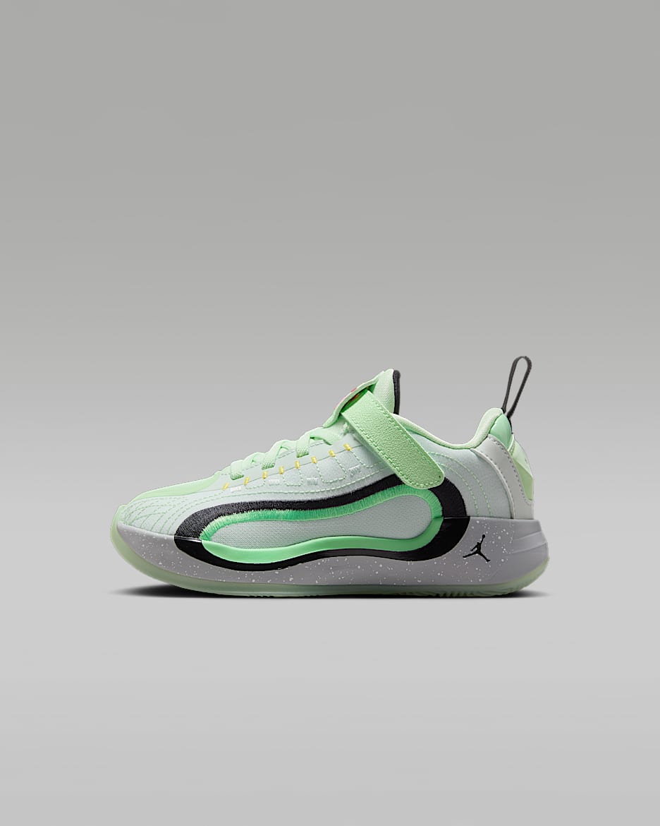 Boty Luka 4 pro menší děti - Barely Green/Vapor Green/Metallic Silver/Černá