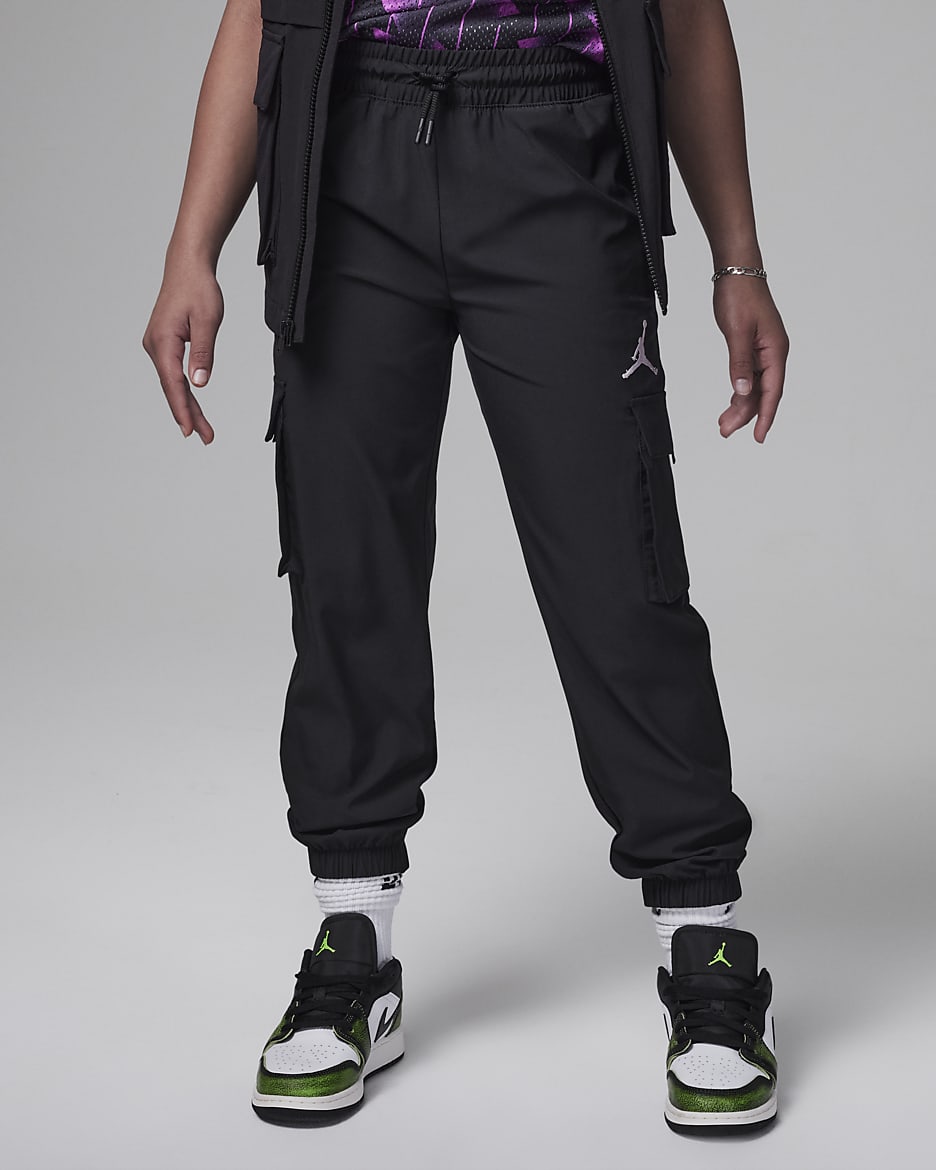 Jordan Post Up Cargo Pants Pantalón - Niño/a - Negro