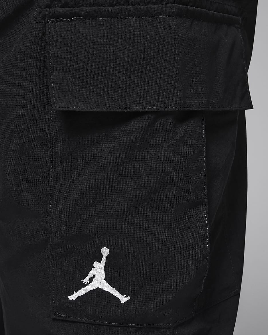 Jordan Big Kids' MJ Double Cargo Pants - Black