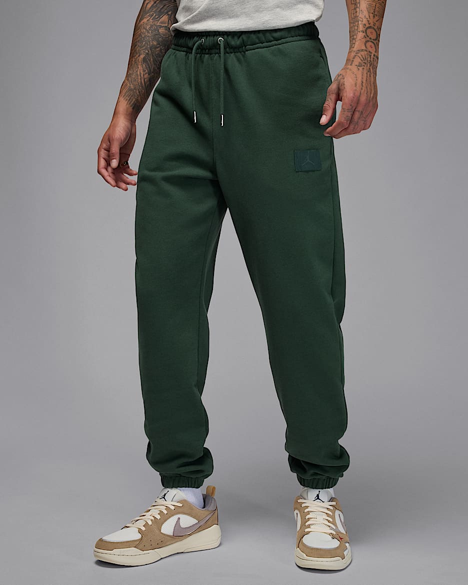 Jordan Flight Fleece Men's Pants - Midnight Green/Vintage Green