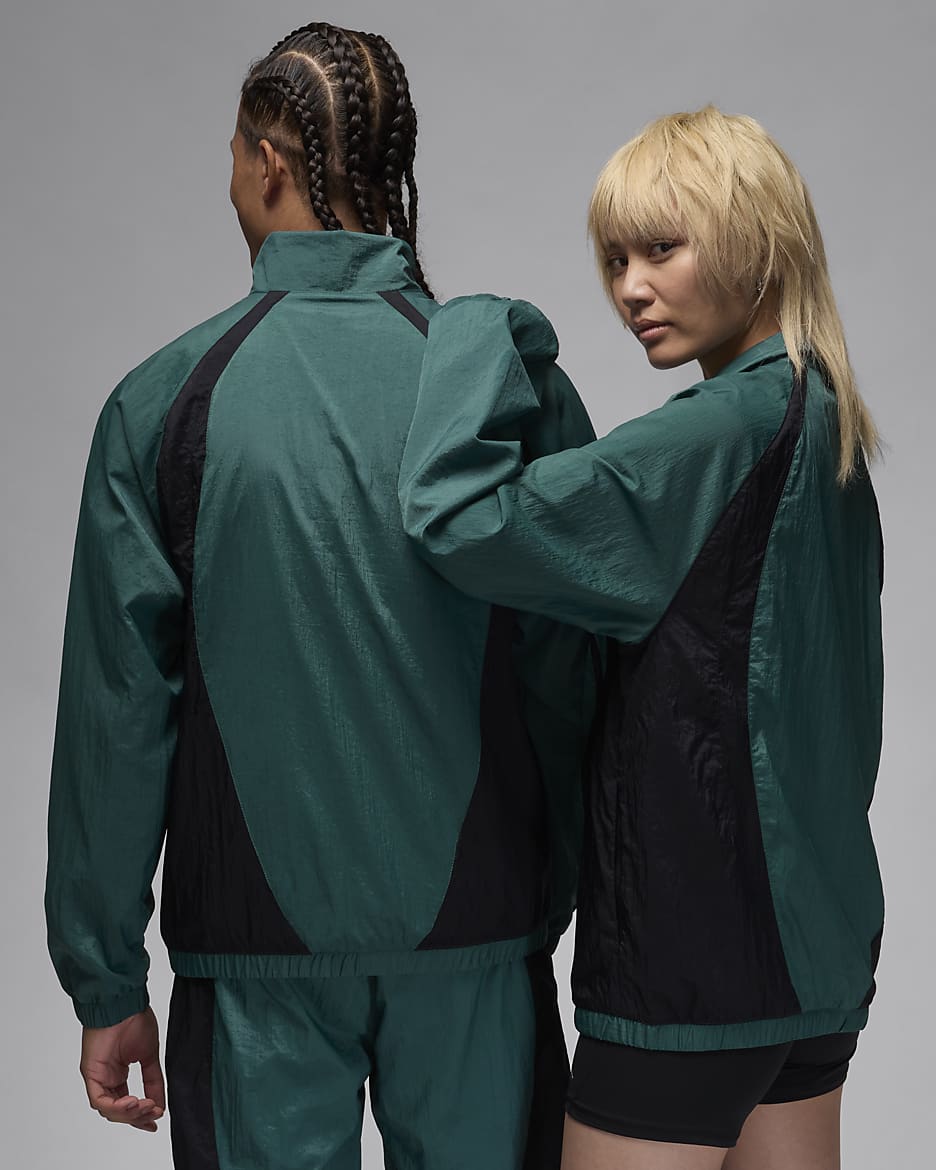 Jordan Sport Jam Men's Warm-Up Jacket - Oxidised Green/Black/White